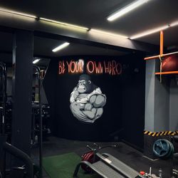 Gym Mural