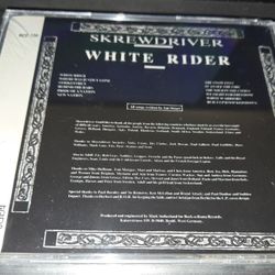 Skrewdriver White Rider CD New Sealed Oi Punk