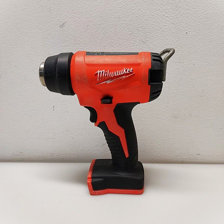 MILWAUKEE M18 18V COMPACT HEAT GUN MODEL 2688-20 WITH HANGING HOOK