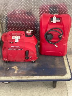 Honda EU1000I Generator W/Adapter and FuelTank