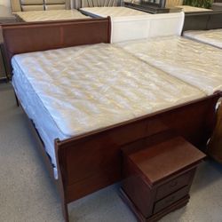 Furniture, Mattress, Boxspring, Bedframe, Bunkbed, Chest, Dresser, Mirror, Nightstand