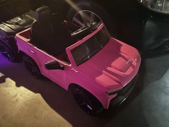 Pink Chevy Trail Boss Kids Truck