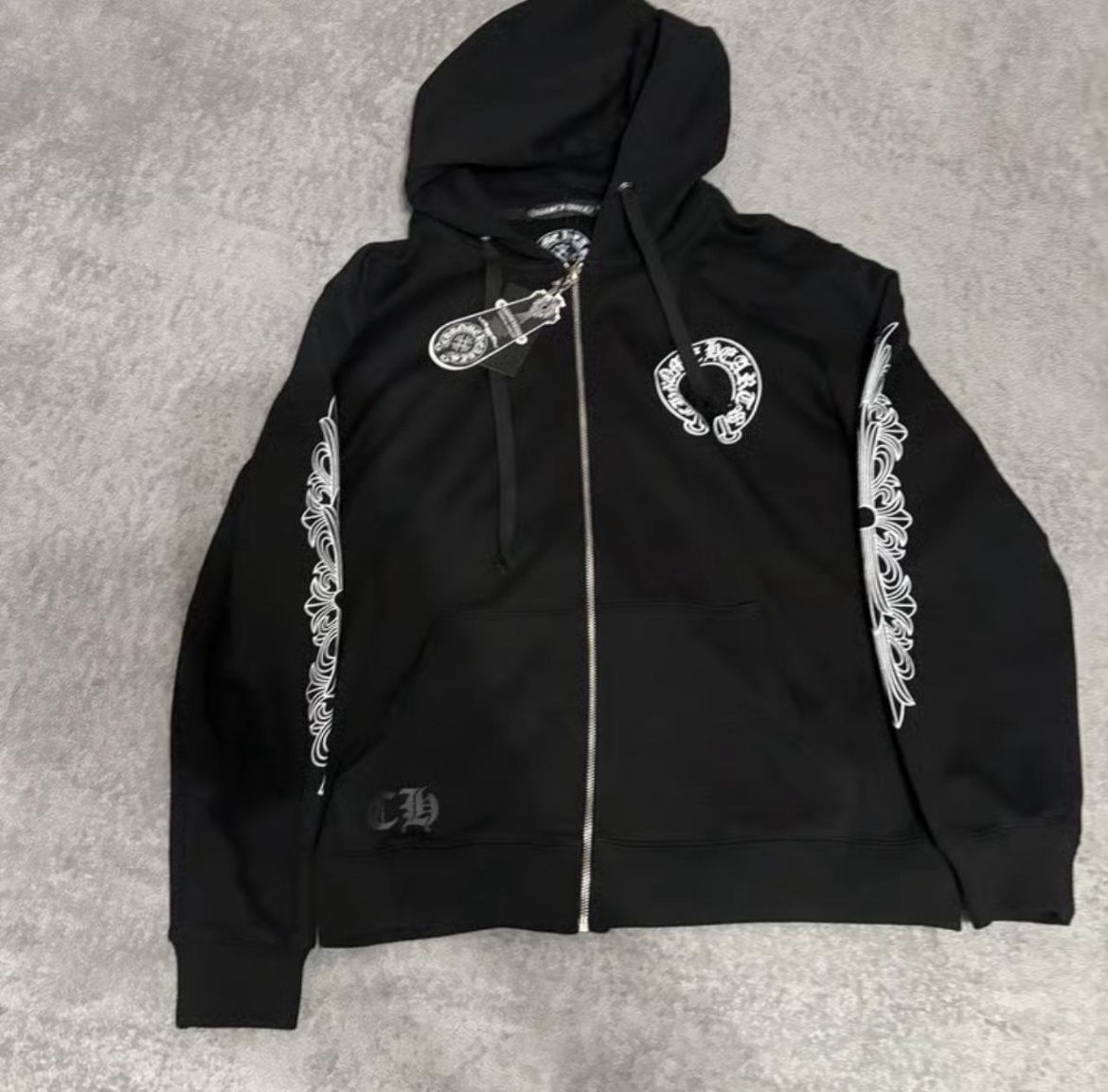 Chrome Hearts Zip Up Hoodie