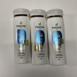 Pantene Classic Clean 2 in 1 Hair Care Bundle