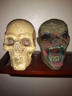 4.5in Skull and Zombie Candles