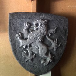 Rampant lion Decor Plaque