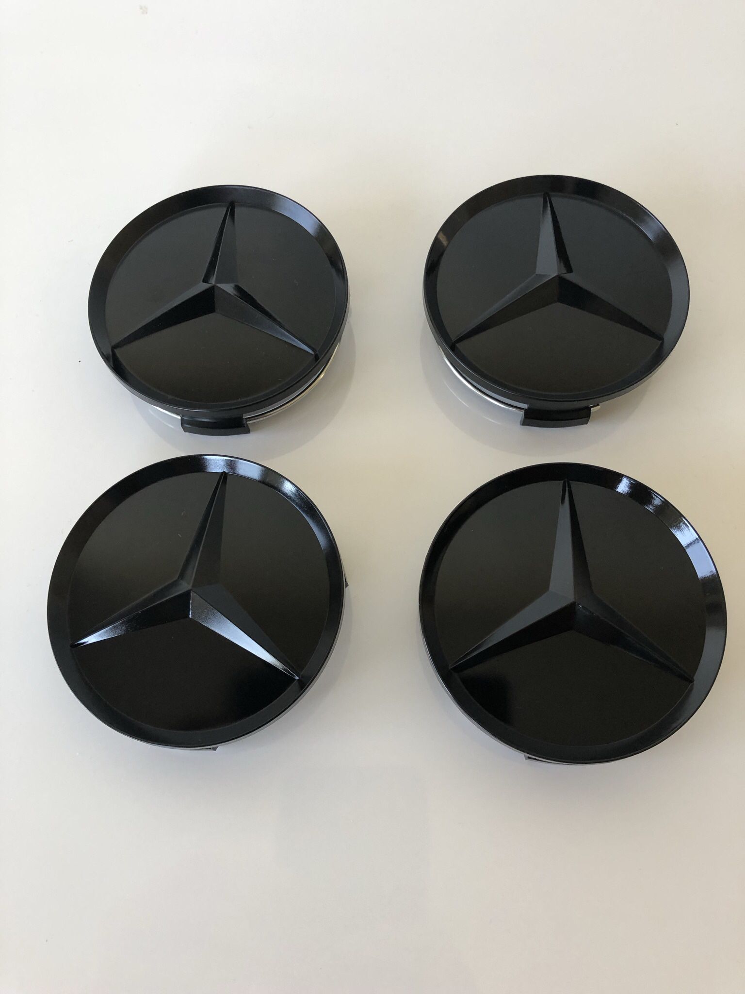 Center Caps Fits Mercedes Benz Wheels 