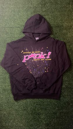 Spider P*nk Web Hoodie - Size Large