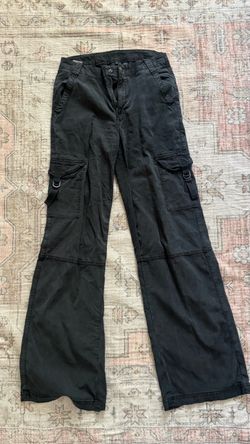 American Eagle Black Cargos