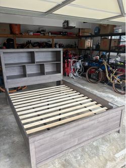 Queen bed frame