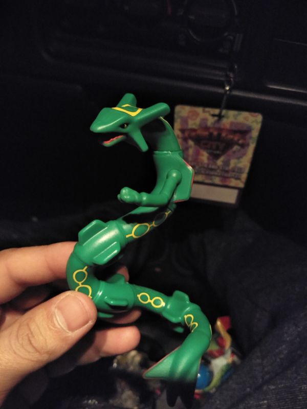 pokemon rayquaza action figure