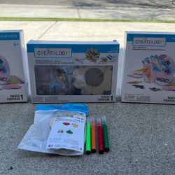 4 BRAND NEW Creatology Craft Kits