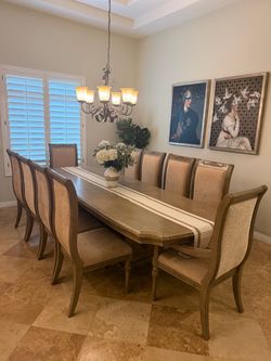 10/8/6 seat Formal Dining Table and Chair Set