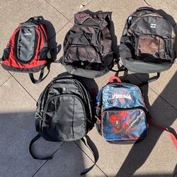 Back packs Volcom billabong Swiss