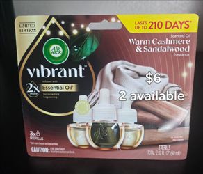 Air Wick Vibrant Warm Cashmere & Sandalwood Refills