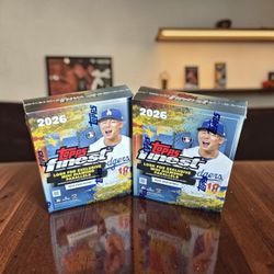 Sealed 2 Topps Finest MLB Mega Box 2026