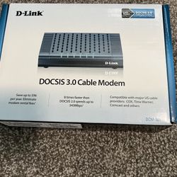 D-Link DCM-301 Docsis 3.0 cable model NEW
