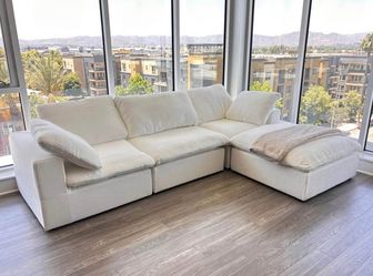 Restoration Hardware Original Cloud Couch — 4pc Modular Sectional Sofa