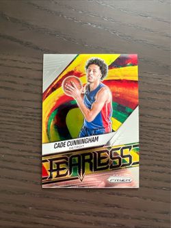 Panini Prizm Cade Cunningham Fearless No. 14 Basketball Card