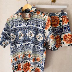 Hand Made Printed Polo And Short