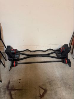 Bowflex adjustable weights (up to 80lbs)