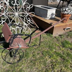 Small Wooden Rick Shaw