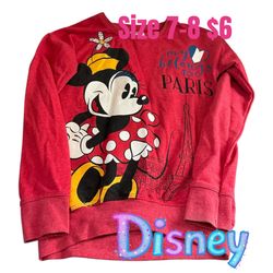 Sweater disney size 7-8 great condition ❤️❤️M18 042426