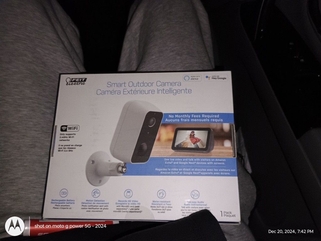 Smart Outdoor Camera