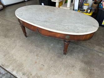 Antique Marble Coffee Table