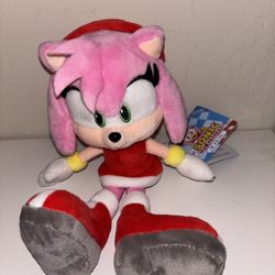 Amy Sonic Hedgehog Plush