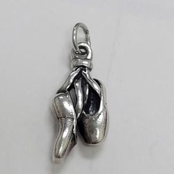 James Avery Ballet Toeshoes silver Charm