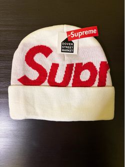 New White Supreme Beanie