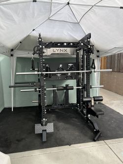 FULLY LOADED - FREE DELIVERY🟢All In One Home Gym🟢 Functional Trainer🟢Smith Machine🟢Squat Rack🟢Cable Machine 