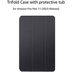 All-New Trifold Case with protective tub, for Amazon Fire Max 11 