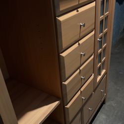 Natural Wood  Dresser 