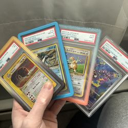 Pokemon PSA Slabs