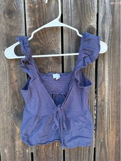 Blue Tank Top