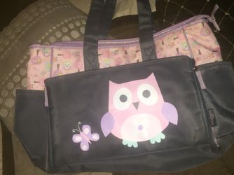 Baby Bloom Owl Diaper Bag