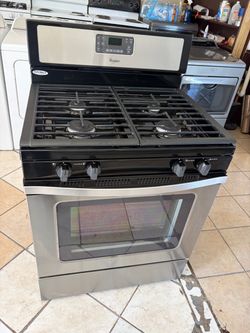 Whirlpool Stainless Steel Gas Range