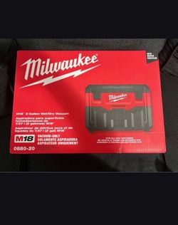 Milwaukee vacuum 2 gallon