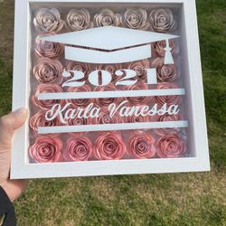 Custom Graduation Gift Box Shadowbox For Graduate Keepsake