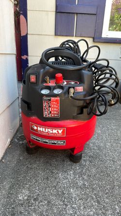 Husky 6 Gallon Air Compressor 1.5 HP