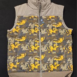 Cookies SF Mendocino Camo Quilted  Nylon Puffer Vest Jacket Mens 3XL NWT