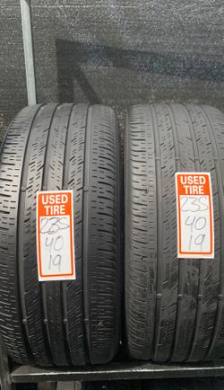 Tires 235/40/19 continental