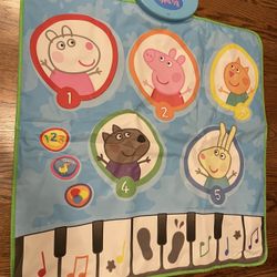 Peppa Pig Reversible Play Mat- Plays Music, Games, And Splash In Muddy Puddles