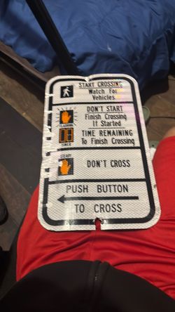 crossing sign