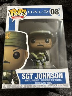Funko Pop! Halo SGT. Major Avery Johnson Halo New Vinyl Figure #08