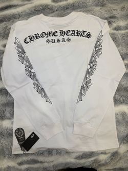 NEW CHROME HEARTS DESIGNER SHIRT LONG SLEEVE  WITH TAGS . Size : SMALL , MEDIUM and LARGE 🔥🔥🔥🔥🔥