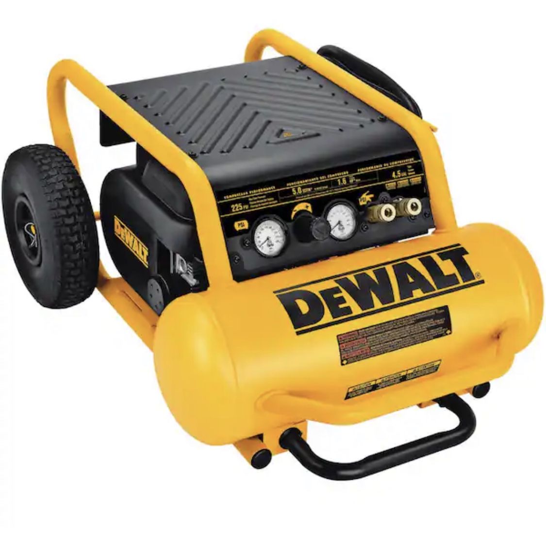 DEWALT 4.5 Gal. Portable Electric Air Compressor