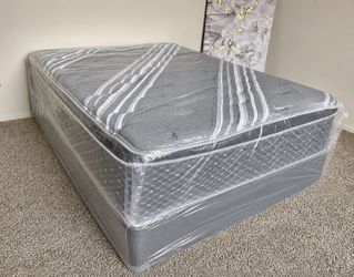 Brand New Mattress + Box Spring Set | Luxury Comfort | Fast Delivery Available